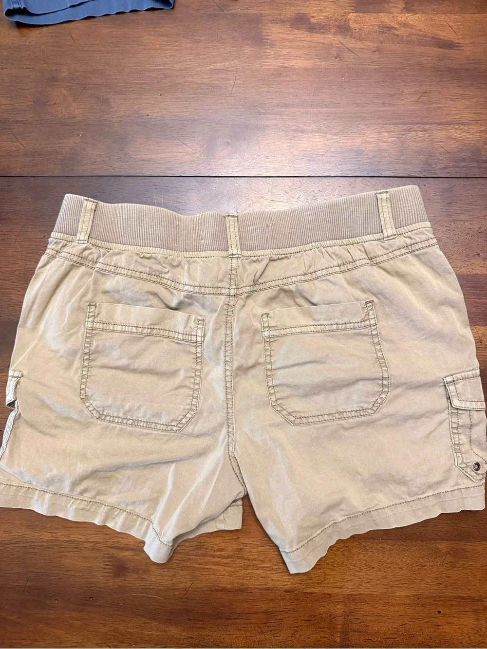 Sonoma Women’s Shorts Trio - Blue Denim, Tan, Gray - Picture 6 of 10